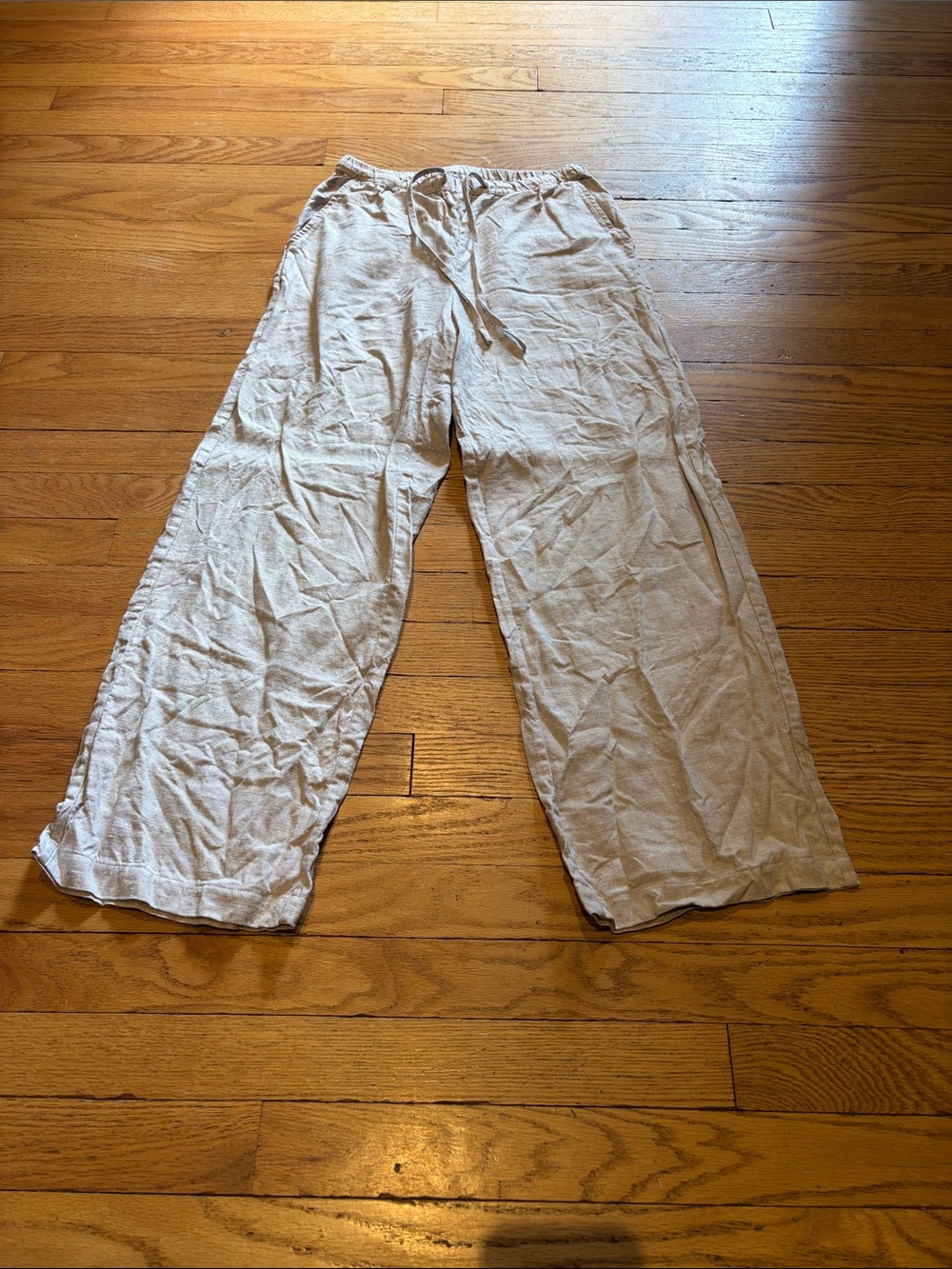 Rails Women’s Emmie Pant in Heathered Flax. XS. 100% Linen